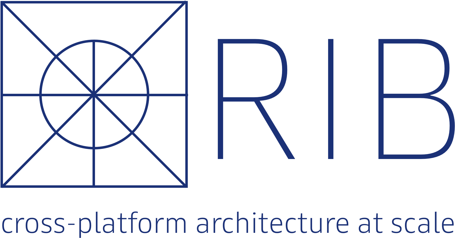 Rib Logo - Large - Zweefparasol Virgo (2018x974), Png Download