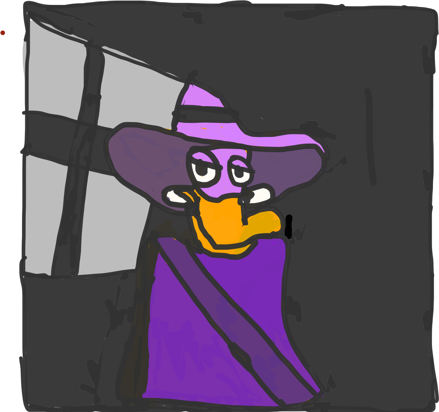 Darkwing Duck - Cartoon (2048x1536), Png Download