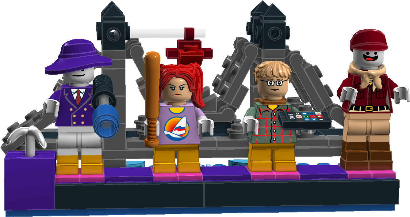 1 / - Lego Darkwing Duck (1415x780), Png Download