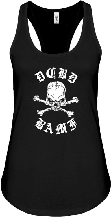 Death Collector Big Dirty - Bella + Canvas Ladies' Flowy Racerback Tank B8800 (819x1024), Png Download