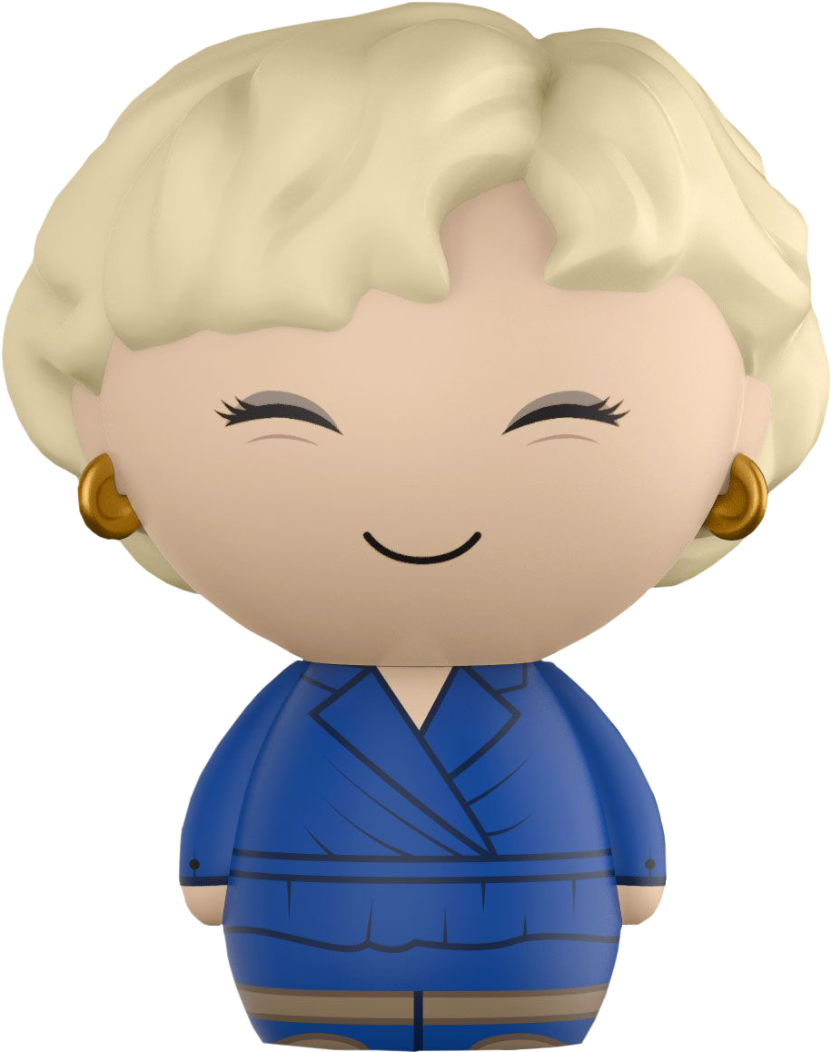 The - Golden Girls Dorbz Vinyl Figure - Rose (1065x1339), Png Download