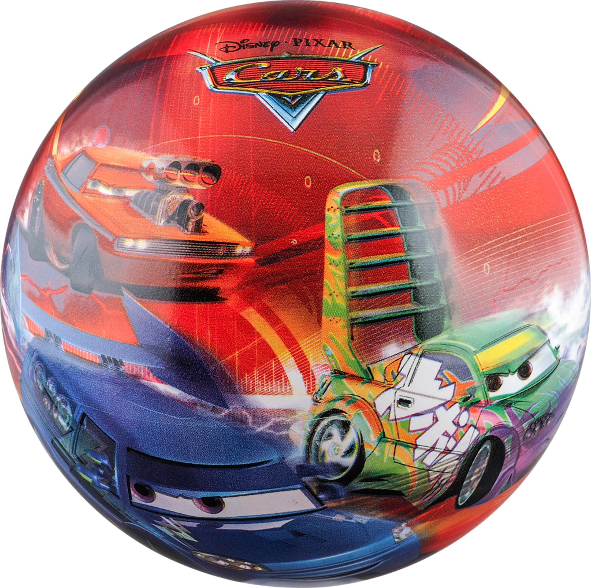 Disney Cars 3 Ball 23 Cm, , Large - Mondo 06044 Pvc Football 'cars' (2000x1990), Png Download