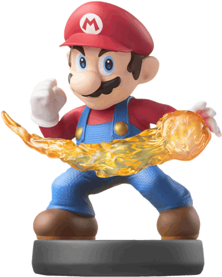 1 Of - Amiibo Mario Smash Bros (600x600), Png Download