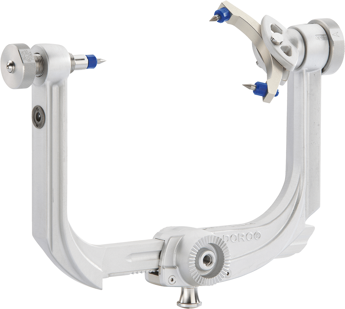 001 Doro® Qr3 Skull Clamp Aluminum - Shower Rod (1240x1240), Png Download