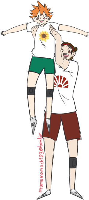 Hinata Shouyou Transparent (500x667), Png Download