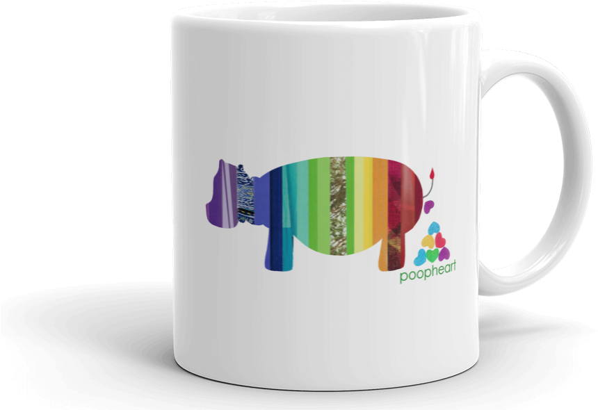 M007 Hippo - Mug (860x604), Png Download