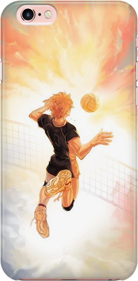 Haikyuu Shoyo Hinata Phone Cases - Shoyo Hinata Spike (1024x1024), Png Download