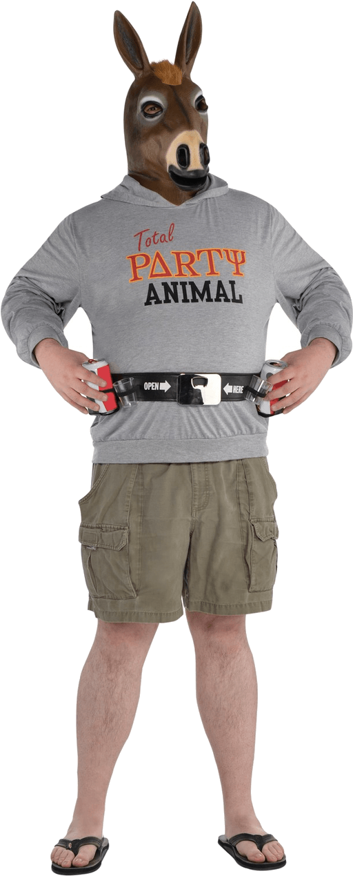 Disfraz Burro Fiestero Xxl Amscan (800x1268), Png Download