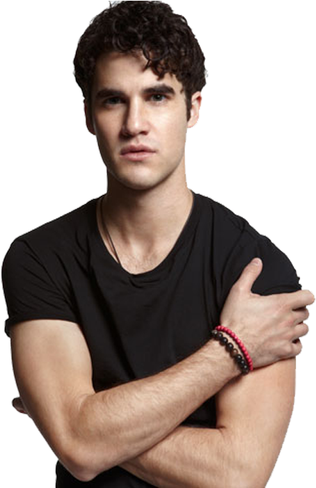 Darren Criss Png Pic - Darren Criss In Black (500x700), Png Download