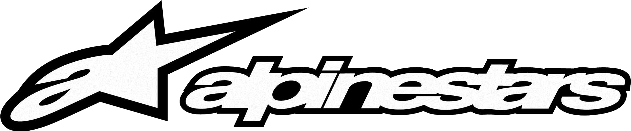 One Vision - Alpinestars Logo (2305x562), Png Download