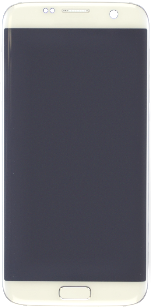 Samsung Galaxy S7 Edge White Lcd Screen And Digitizer - Samsung Wallet Cover Case Ef Galaxy A9 2018 A920f Prote (1200x1200), Png Download