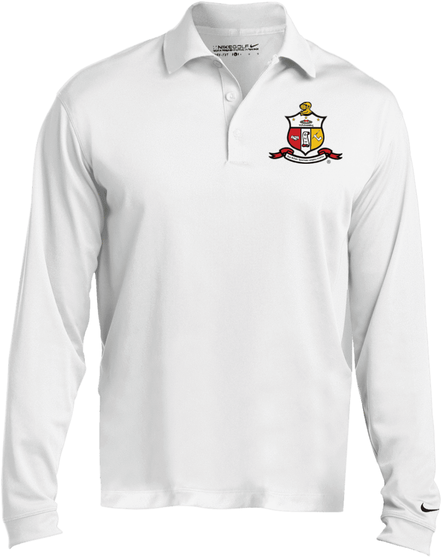Kappa Alpha Psi Nike Long Sleeve Polo - Kappa Alpha Psi (1155x1155), Png Download