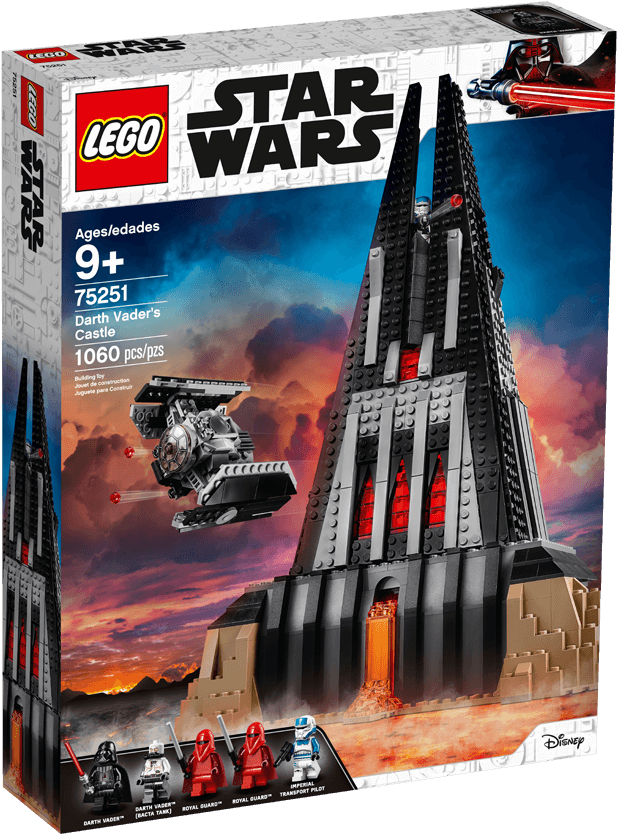 Darth Vader's Castle - Lego 75187 - Bb-8 (1488x837), Png Download