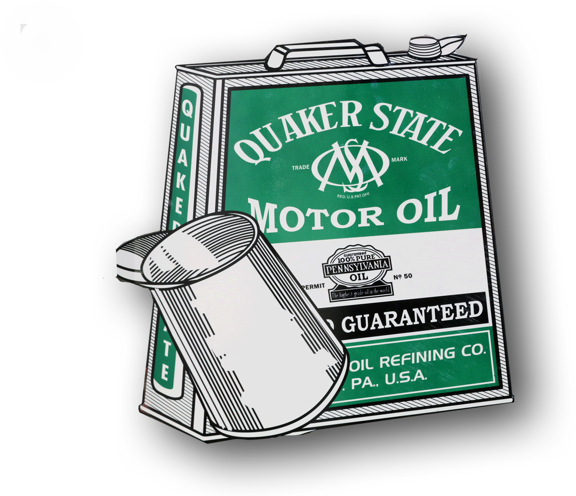 Quaker State Flange Sign - Sign (1921x1080), Png Download
