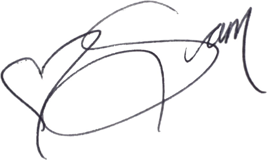 Sam Signature 2 - Portable Network Graphics (1000x599), Png Download