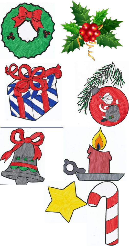 My Two Drew The Remaining Symbols Out Of The Paper - Non Denominational Holiday Icons (504x957), Png Download