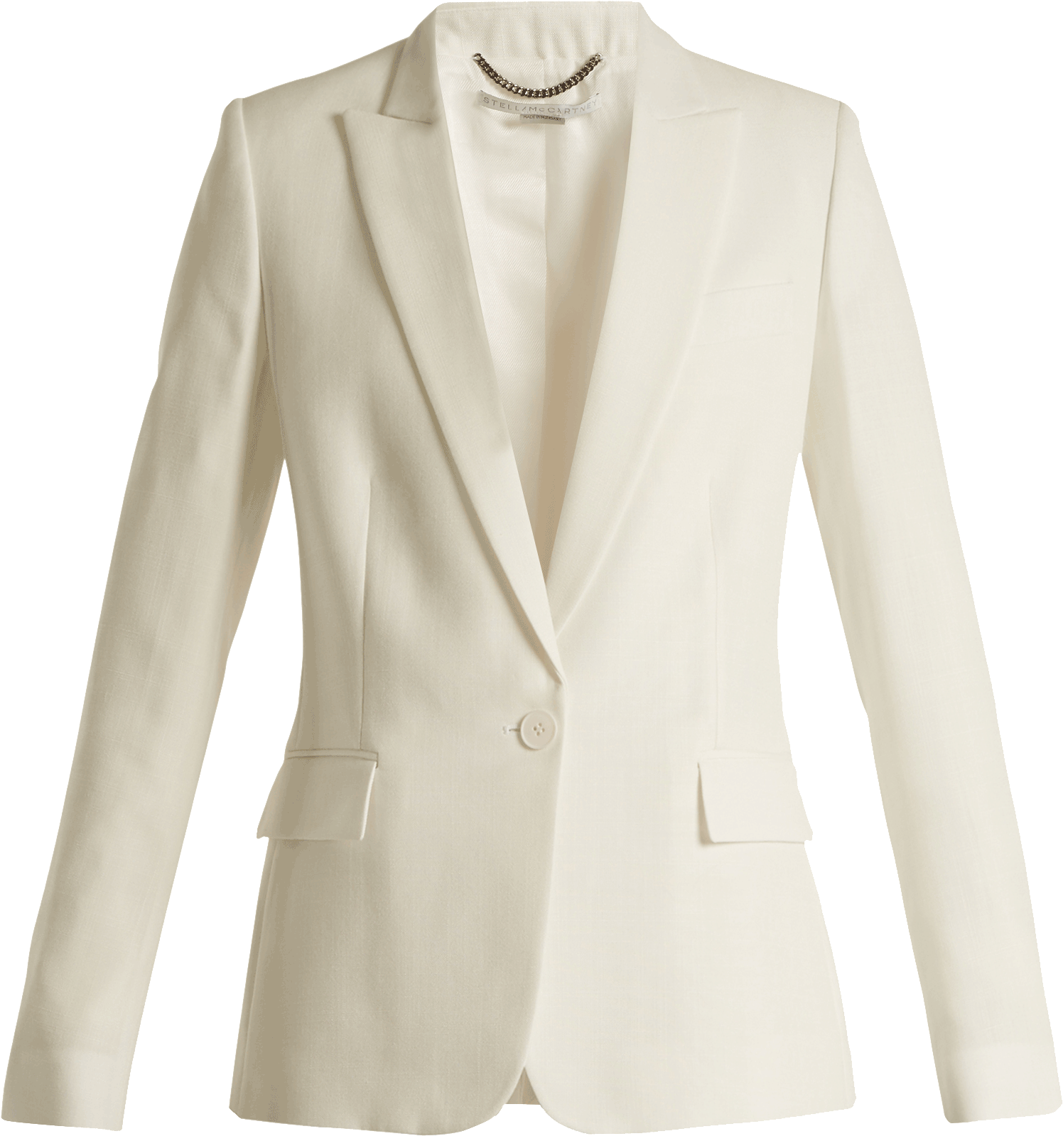 Stella Mccartney Ingrid Peak Lapel Single Breasted - Tuxedo (1620x2160), Png Download