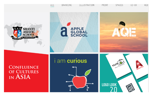 Graphic Design Studio In Ahmedabad - Shanti Asiatic School (850x400), Png Download