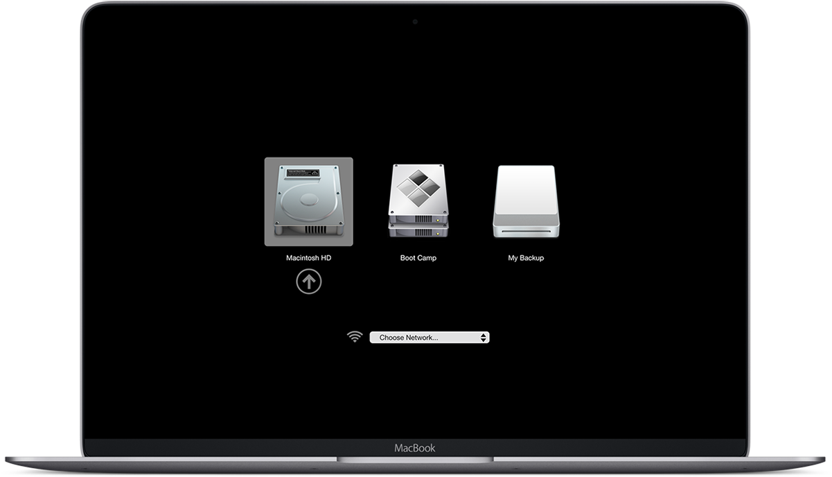 Macbook Startup Manager - Led-backlit Lcd Display (1200x712), Png Download