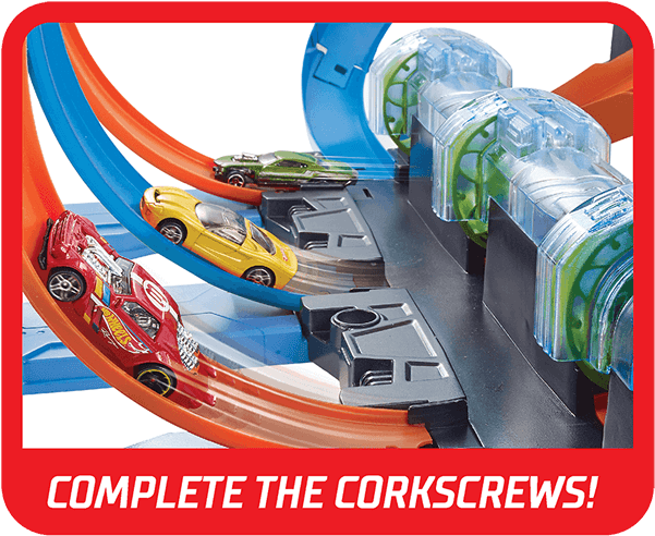 Hot Wheels Corkscrew Crash (700x700), Png Download