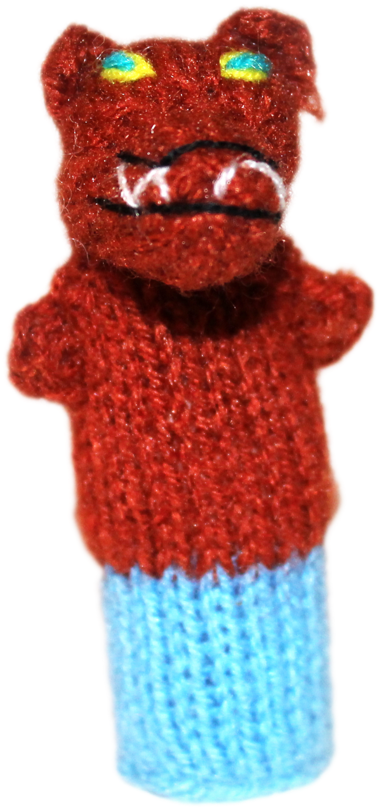 Big Bad Wolf Finger Puppet - Finger Puppet (2048x2048), Png Download