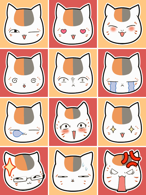 Nyanko Sensei Line Emojis “ ↳which Nyanko Sensei Are - Line (500x668), Png Download