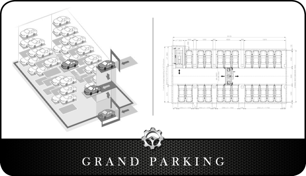 Grand Parking H - Portable Network Graphics (1000x576), Png Download