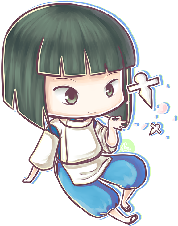 Haku - Haku Spirited Away Fanart (800x800), Png Download