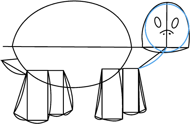 Drawing Dory Big Eye - Cartoon (678x600), Png Download