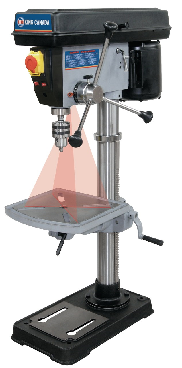 15" Bench Drill Press With Dual Laser Guide System - Furadeira De Bancada Tander (1280x1280), Png Download