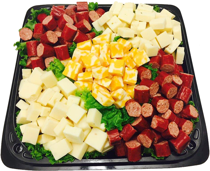 Snack Bites Tray - Party Tray (700x586), Png Download