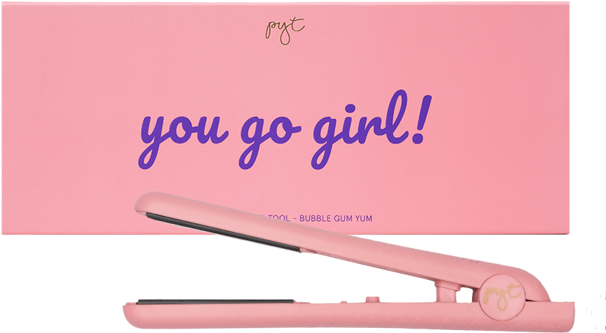 Ceramic Styling Tool Bubble Gum Yum - Hair Iron (900x900), Png Download