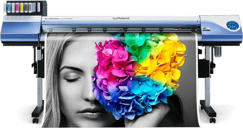 Versacamm Vsi Series - Large Format Printing Roland (800x423), Png Download
