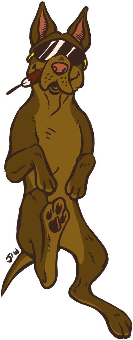 I Adopted This Dog In Game, So To Whoever Created Him, - Cartoon (927x1200), Png Download
