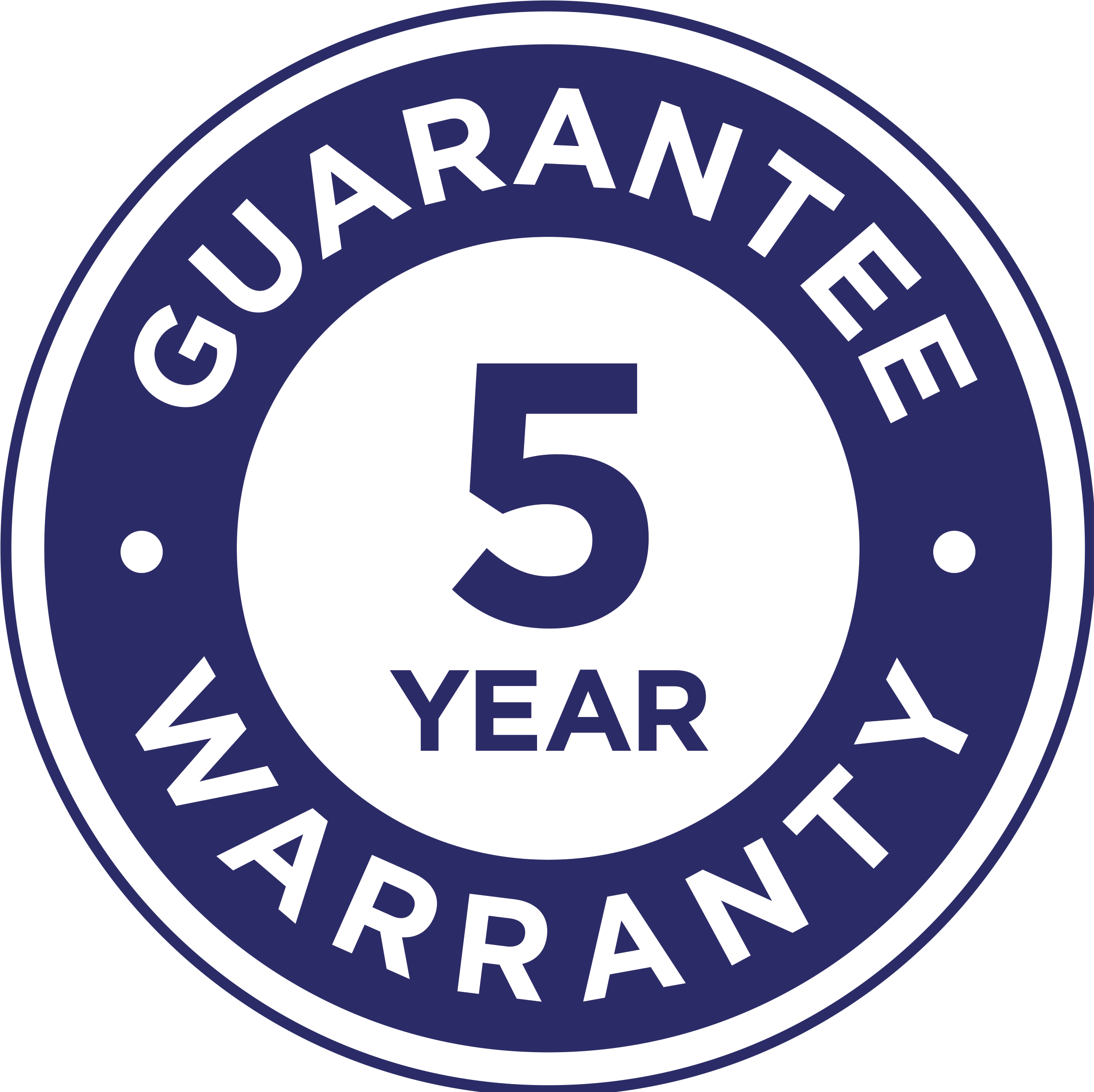 5 Year Guarantee - Softball Canada (2362x2362), Png Download