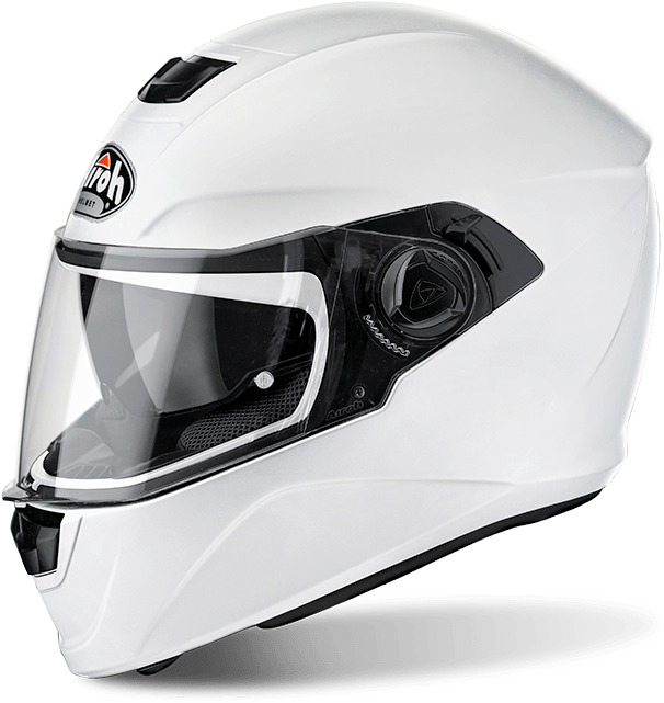 Color White Gloss - Casco Airoh Storm (640x640), Png Download