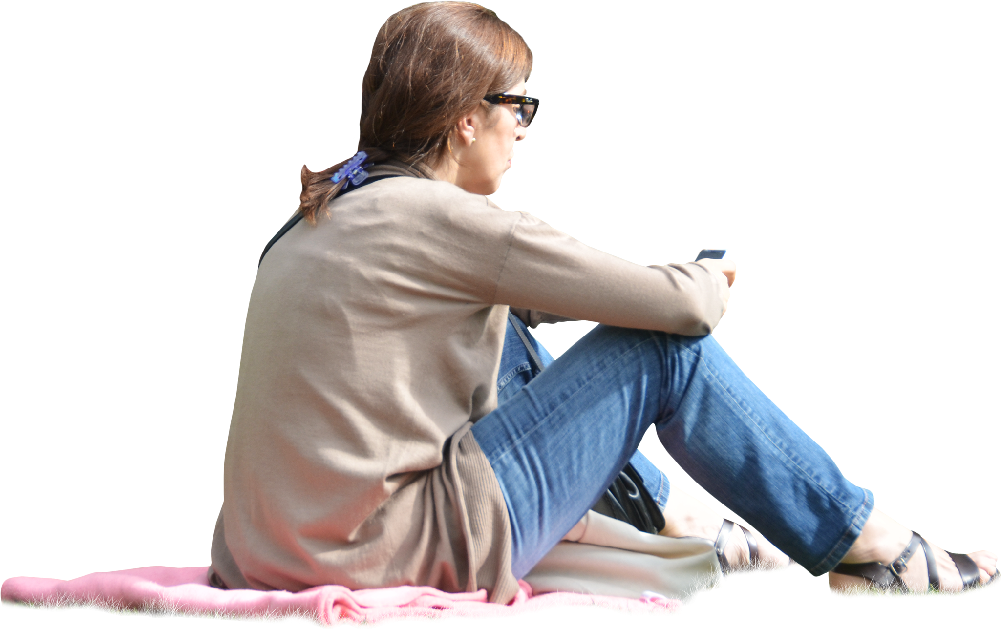 People On Grass Png (2048x2048), Png Download