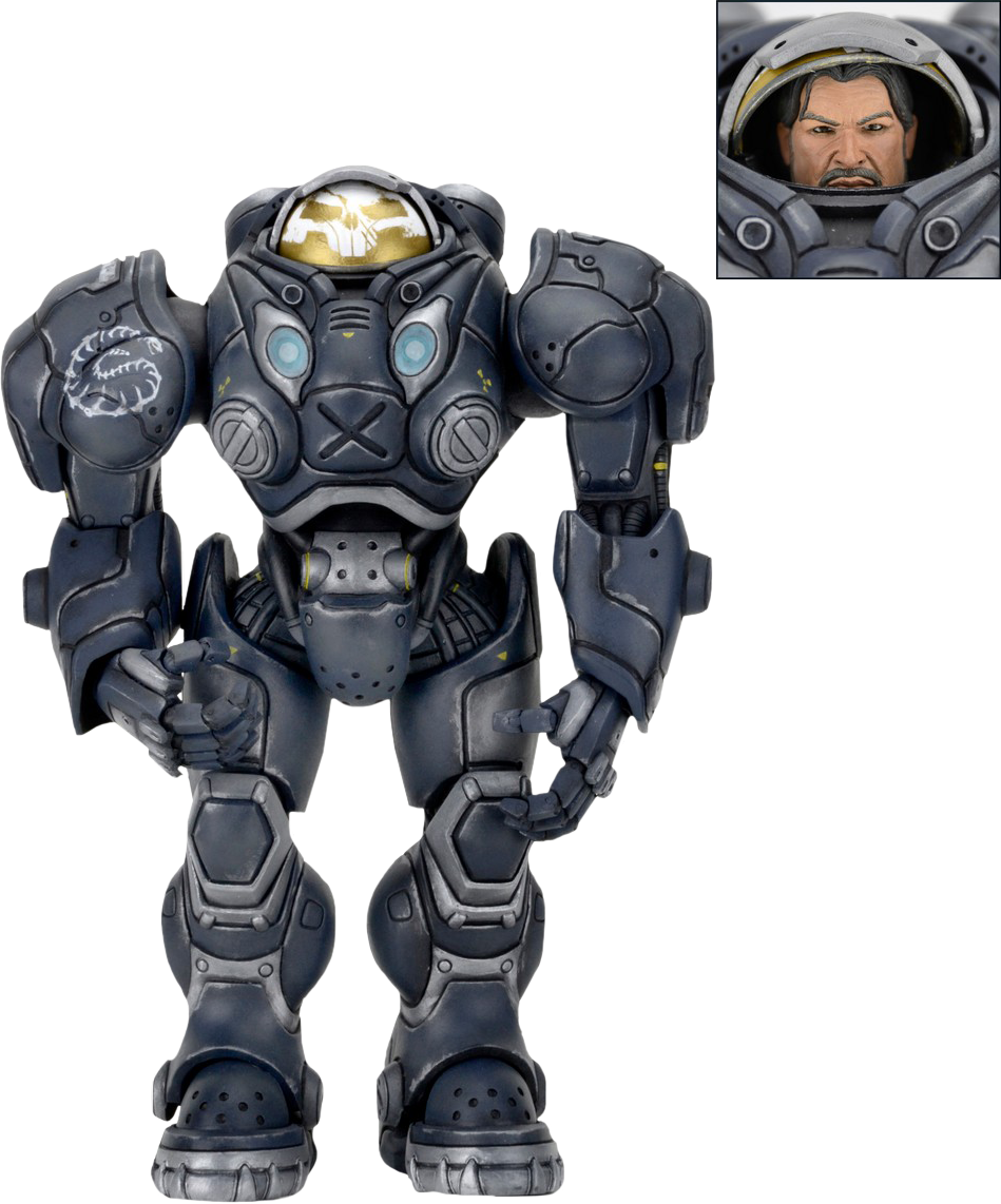Jim Raynor 7” Action Figure - Heroes Of The Storm Raynor Figure (949x1142), Png Download