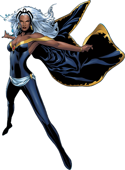 Map - Storm X Men (529x720), Png Download