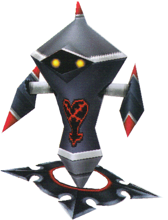 Kingdom Hearts 358/2 Days Missions - Guardian Heartless (682x898), Png Download