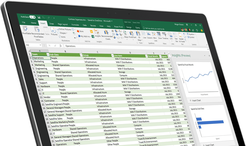 Hotmail - Com - Microsoft Excel (876x505), Png Download