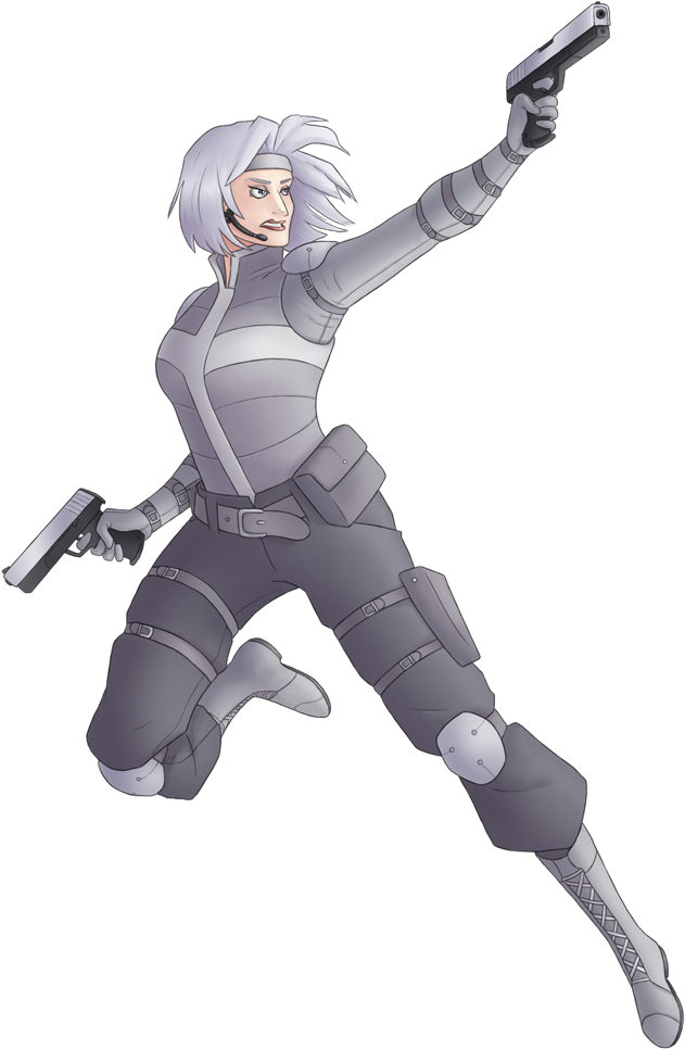 Silver Sable By Green-mamba - Marvel's Spider Man 2017 Silver Sable (654x979), Png Download