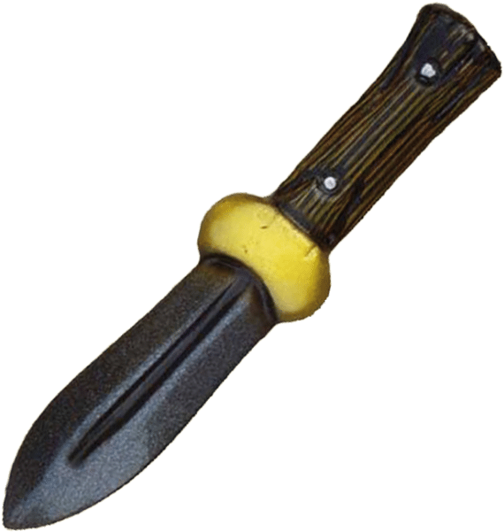 Larp Throwing Knife Bootknife - Throwing Knife (600x600), Png Download