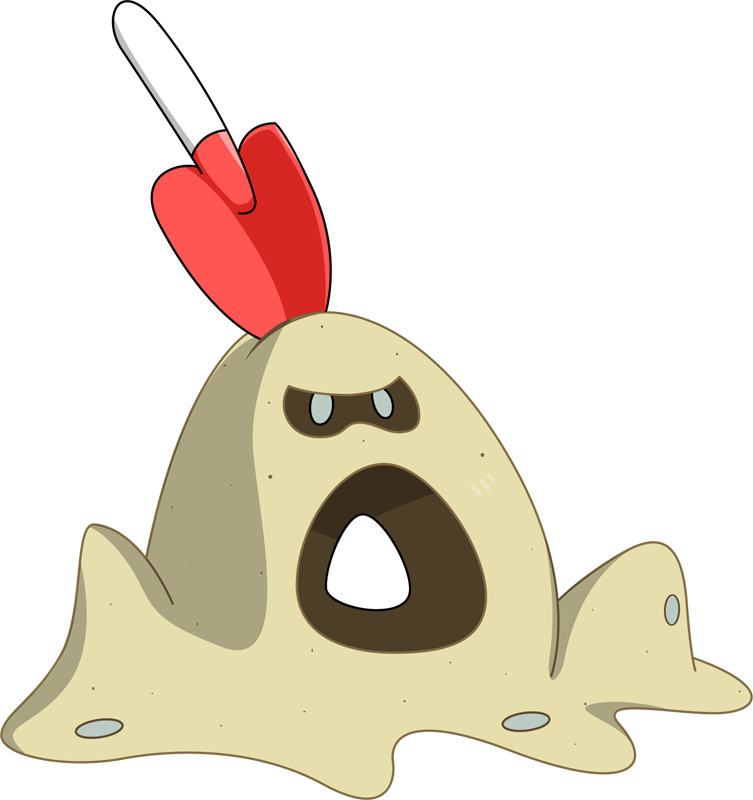 Picture Black And White Stock Sandcastle Clipart Sable - Pokemon Sandygast Png (753x800), Png Download