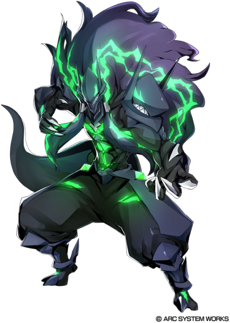 Bbcf Susanoo (500x667), Png Download