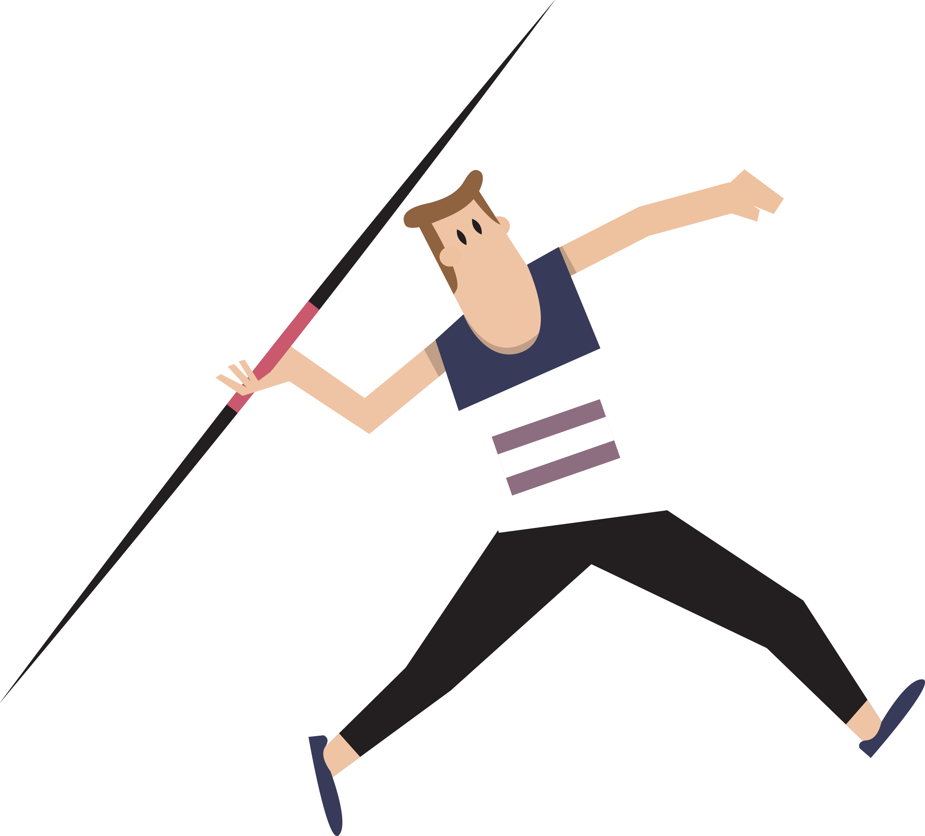 Agent Movement Running Exercise Vector Png Map - Vector Graphics (3118x2817), Png Download