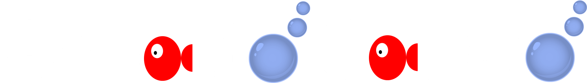 Acuario Casero - Fish (2174x570), Png Download