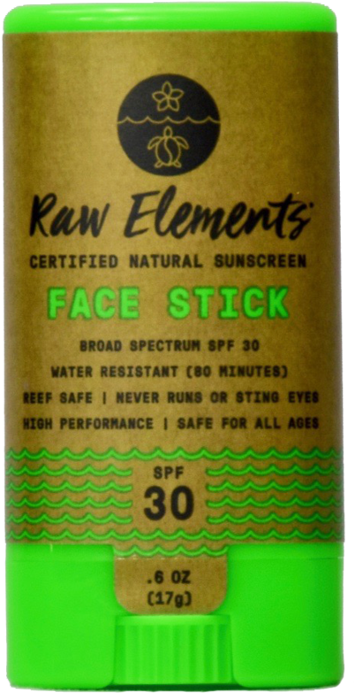 Raw Elements Organic Sun Screen 30 Eco Stick - Sunscreen (2000x1333), Png Download