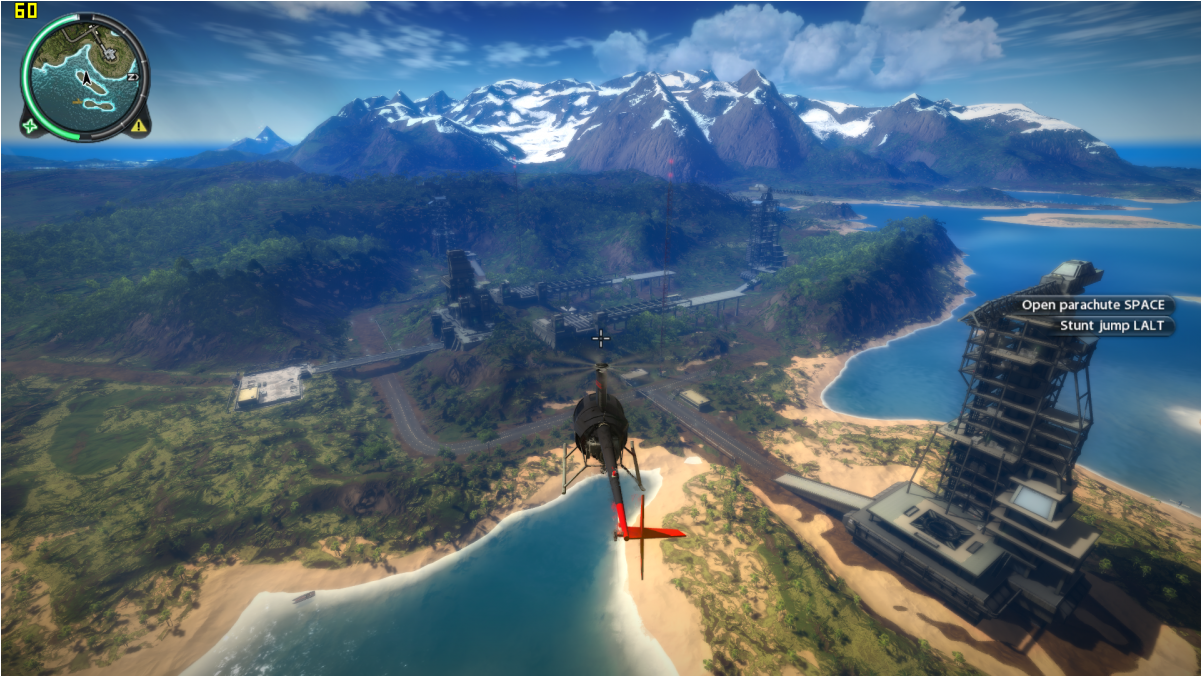 Just Cause - Aerial Photography (1200x1200), Png Download