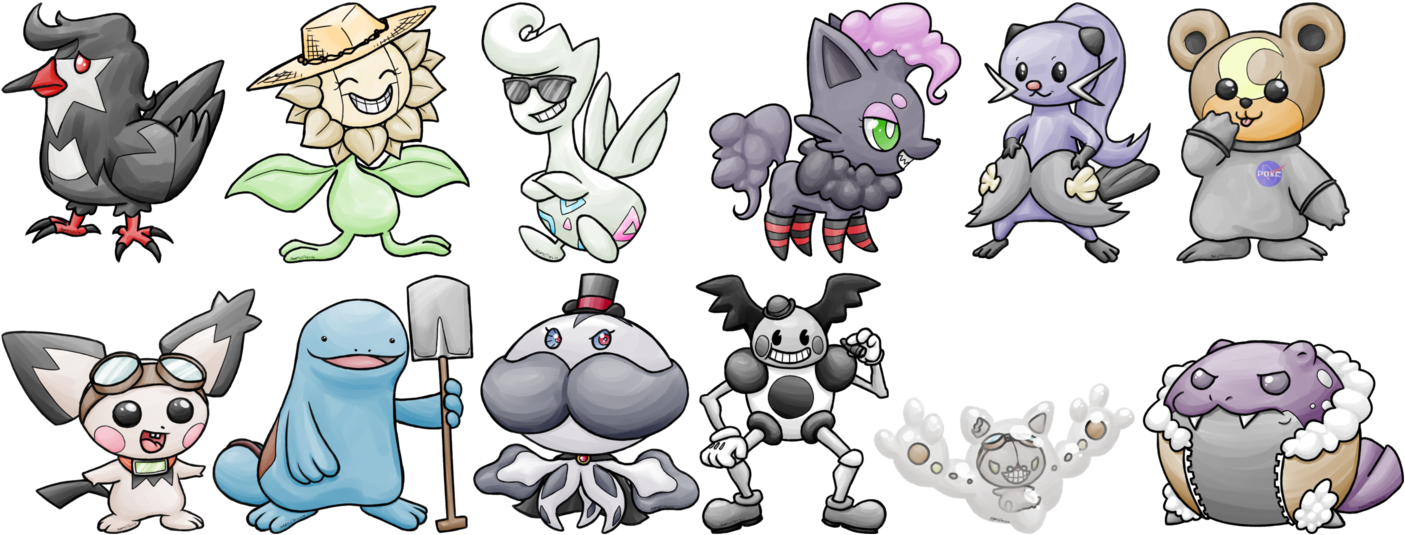 Butts Pokémon - Pokemon Butts (1429x558), Png Download